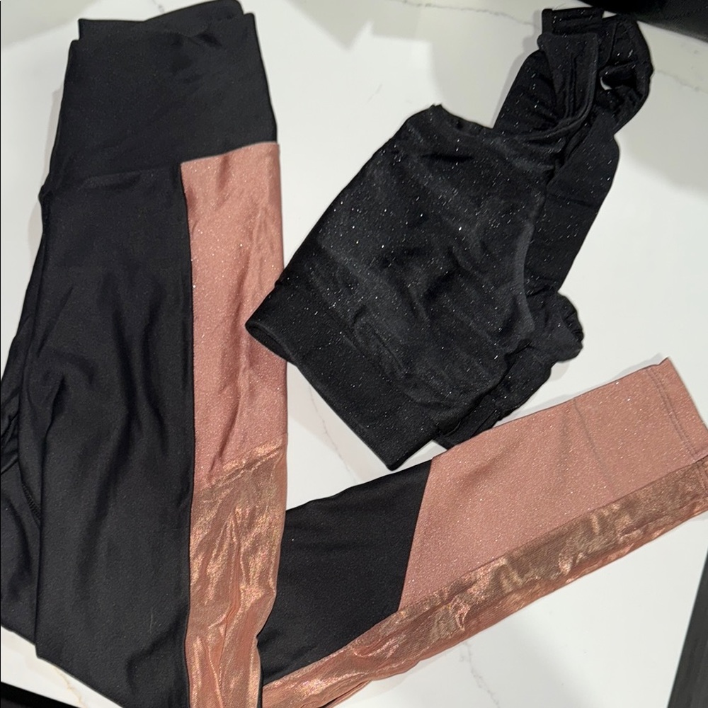 Beach Riot Sparkle Activewear Set